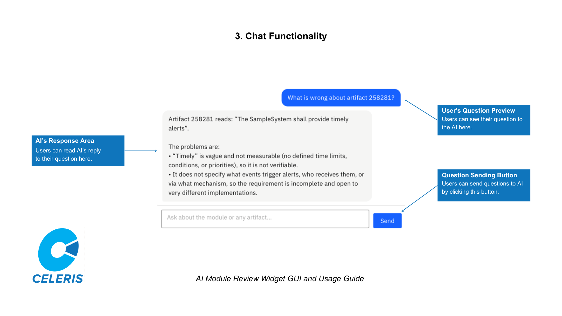 AI Module Review Widget GUI and User Guide
